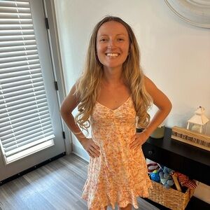 Cloth and stone linen dress